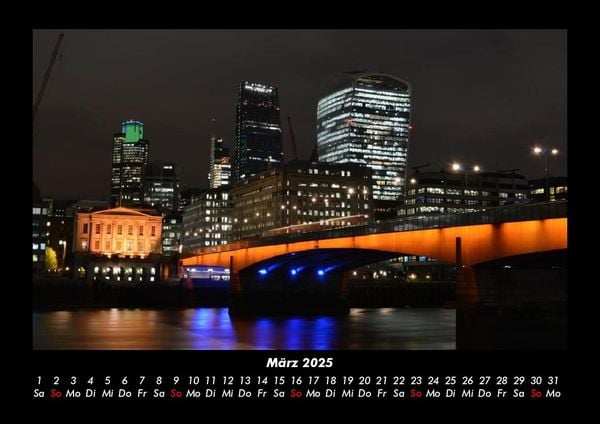 Produktbild: London - Impressionen 2025 Fotokalender DIN A3