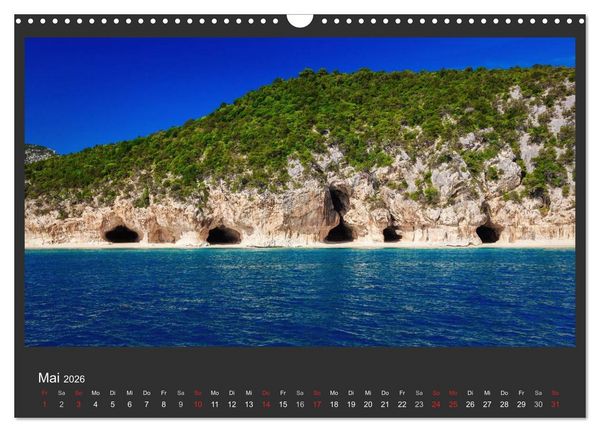 Produktbild: Sardinien - Traumstr&auml;nde am Mittelmeer (Wandkalender 2026 DIN A3 quer), CALVENDO Monatskalender