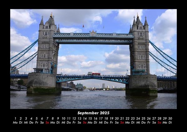 Produktbild: London 2025 Fotokalender DIN A3