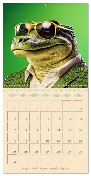 Produktbild: I see you - Animals with glasses (Wall Calendar 2026 12 &times; 12 Inch) CALVENDO 12 Month Wall Calendar