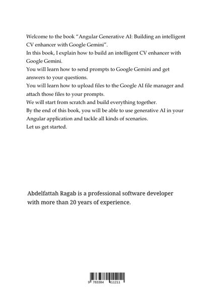Produktbild: Angular Generative AI