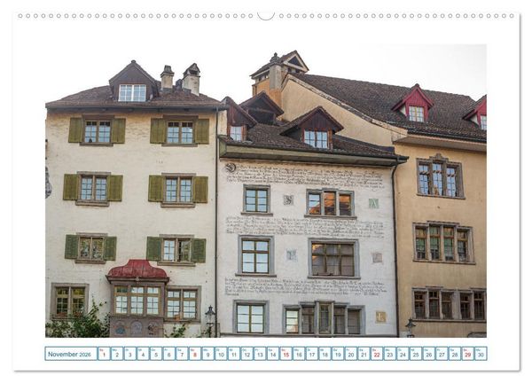 Produktbild: Schaffhausen - n&ouml;rdlichste Stadt der Schweiz (Wandkalender 2026 DIN A2 quer), CALVENDO Monatskalender