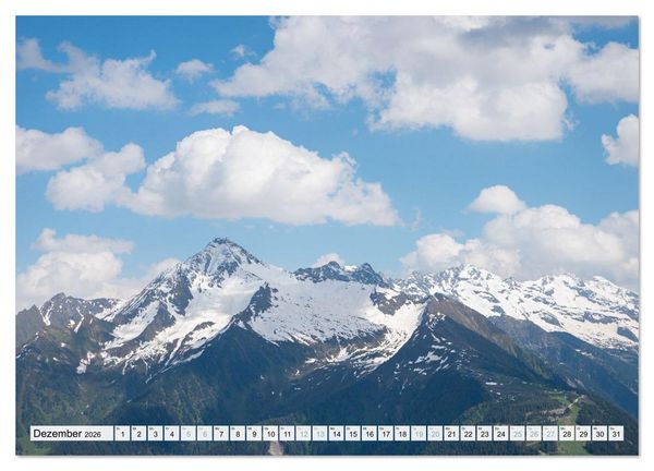 Produktbild: Zillertal - Bergidylle rund um Mayrhofen 2026 (hochwertiger Premium Wandkalender 2026 DIN A2 quer), Kunstdruck in Hochglanz