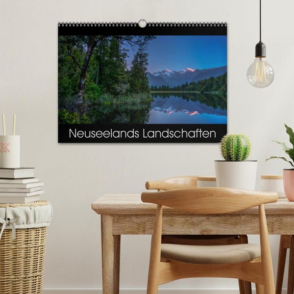 Produktbild: Neuseelands Landschaften (Wandkalender 2026 DIN A3 quer), CALVENDO Monatskalender