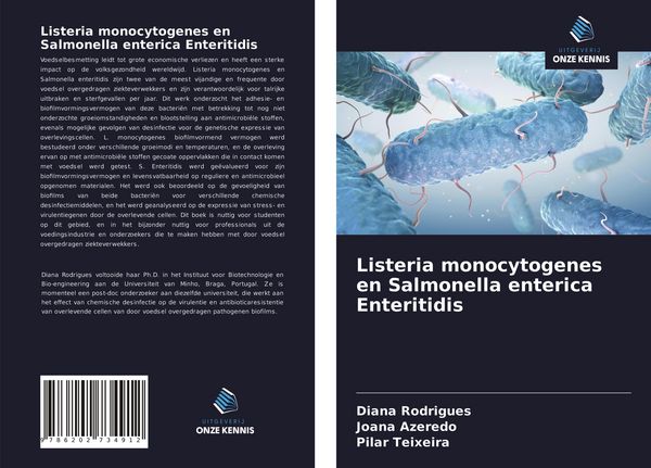 Produktbild: Listeria monocytogenes en Salmonella enterica Enteritidis