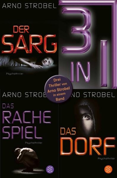 Produktbild: Der Sarg / Das Rachespiel / Das Dorf - Drei Strobel-Thriller in einem Band