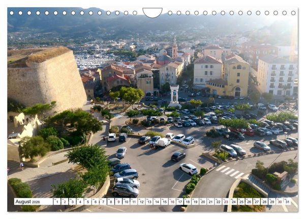 Produktbild: Urlaub Freiheit Korsika - fabelhafte Eindr&uuml;cke der Mittelmeerinsel (Wandkalender 2026 DIN A4 quer), CALVENDO Monatskalender