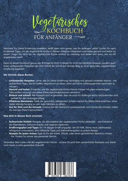 Produktbild: Vegetarisches Kochbuch f&uuml;r Anf&auml;nger