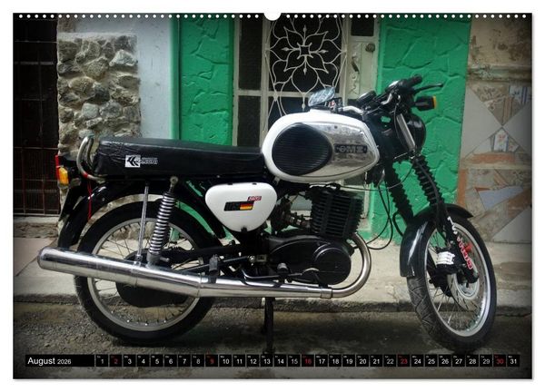 Produktbild: Motorrad-Legenden - MZ (Wandkalender 2026 DIN A2 quer), CALVENDO Monatskalender