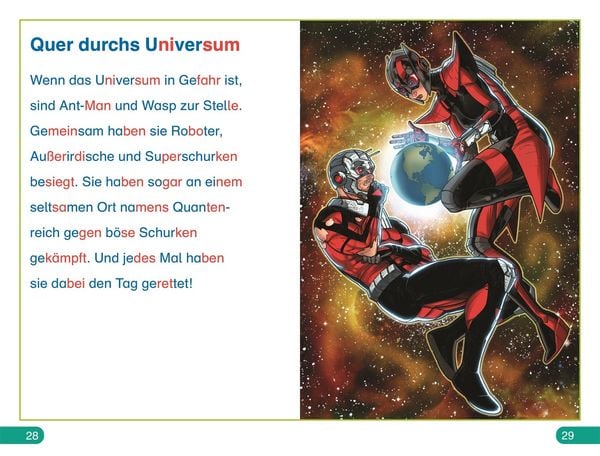 Produktbild: SUPERLESER! MARVEL Ant-Man und Wasp Superstarkes Heldenteam