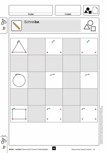 Produktbild: Mathe - na klar! Pr&auml;numerik: Formen