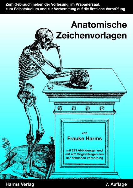 Anatomische Zeichenvorlagen, Taschenbuch von Frauke Harms, Harms, Volker, 978-3-86026-132-3