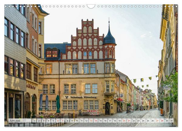 Produktbild: Lutherstadt Wittenberg Impressionen (Wandkalender 2026 DIN A3 quer), CALVENDO Monatskalender