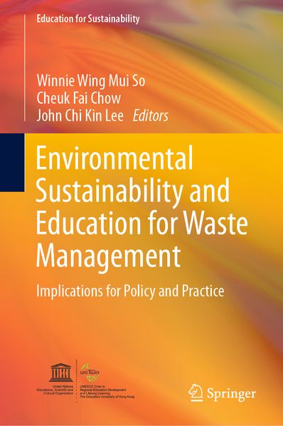 Produktbild: Environmental Sustainability and Education for Waste Management