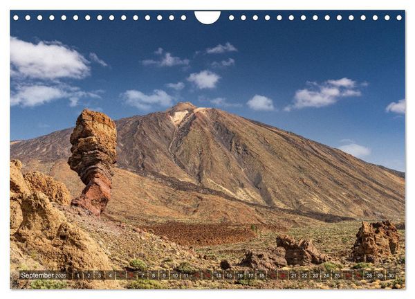 Produktbild: Die Kanarische Inseln Teneriffa, Gran Canaria und Fuerteventura (Wandkalender 2026 DIN A4 quer), CALVENDO Monatskalender