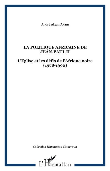 Produktbild: La politique africaine de Jean-Paul II