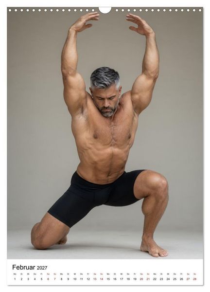 Produktbild: Yoga f&uuml;r Helden (Wandkalender 2027 DIN A3 hoch), CALVENDO Monatskalender