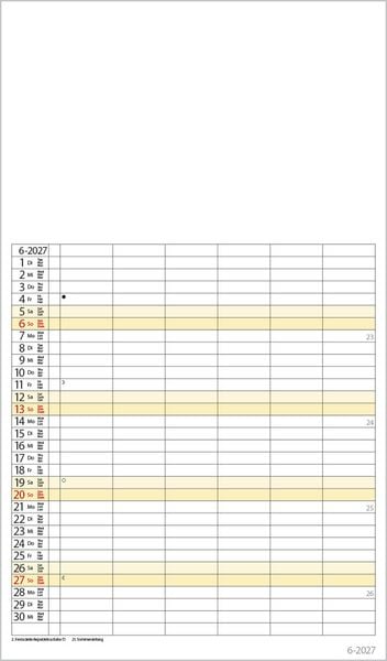 Produktbild: FMB Familienplaner XL 2027