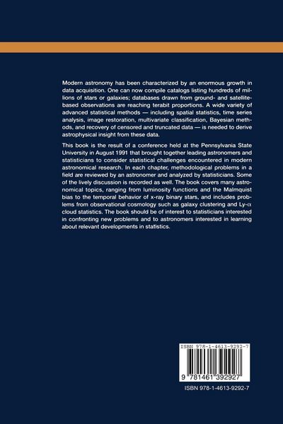 Produktbild: Statistical Challenges in Modern Astronomy