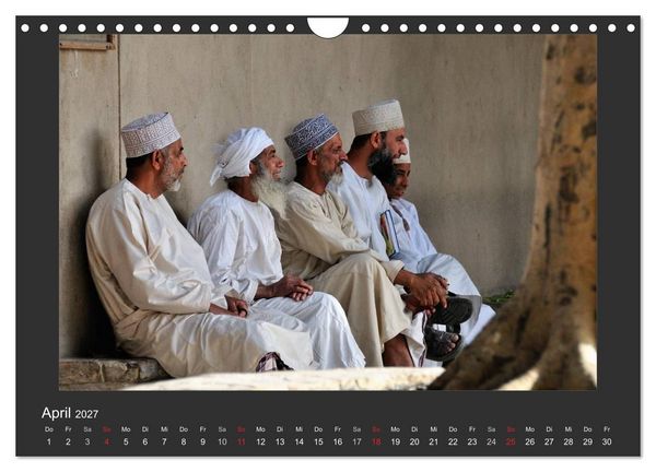 Produktbild: Zauber des Oman (Wandkalender 2027 DIN A4 quer), CALVENDO Monatskalender