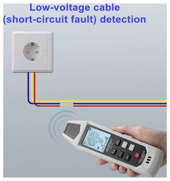 Produktbild: VOLTCRAFT LSG-20 Leitungssucher Identifikation