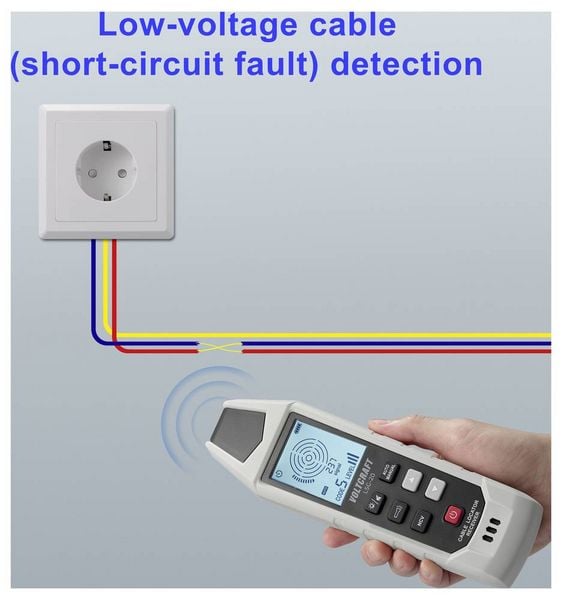 Produktbild: VOLTCRAFT LSG-20 Leitungssuchger&auml;t CAT III 480V
