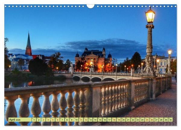 Produktbild: Schwerin - Welterbe (Wandkalender 2026 DIN A3 quer), CALVENDO Monatskalender