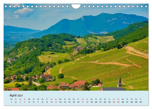 Produktbild: Frankreich &ndash; Landschaften zum Verlieben (Wandkalender 2027 DIN A4 quer), CALVENDO Monatskalender