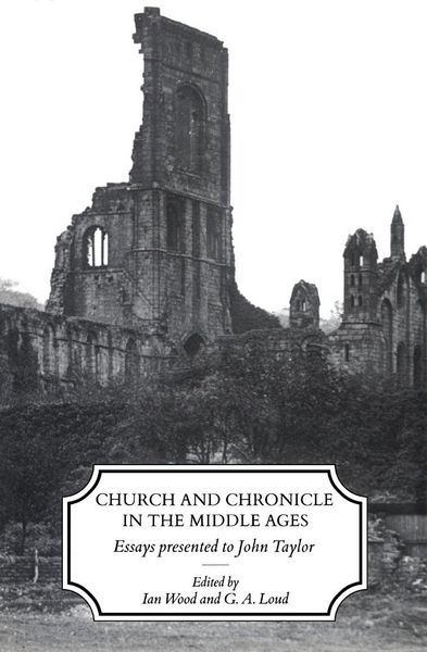 Produktbild: Church and Chronicle in the Middle Ages