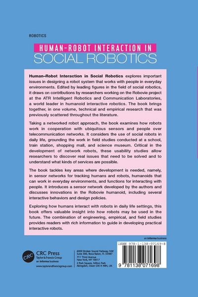 Produktbild: Human-Robot Interaction in Social Robotics