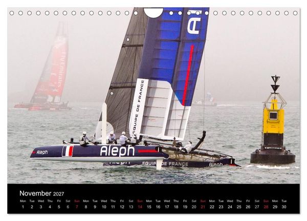 Produktbild: The Beauty of Sailing (Wall Calendar 2027 DIN A4 landscape), CALVENDO 12 Month Wall Calendar