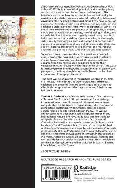 Produktbild: Experiential Visualization in Architectural Design Media
