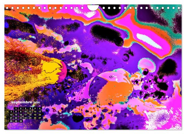 Produktbild: Cascade de couleurs (Calendrier mural 2026 DIN A4 vertical), CALVENDO calendrier mensuel