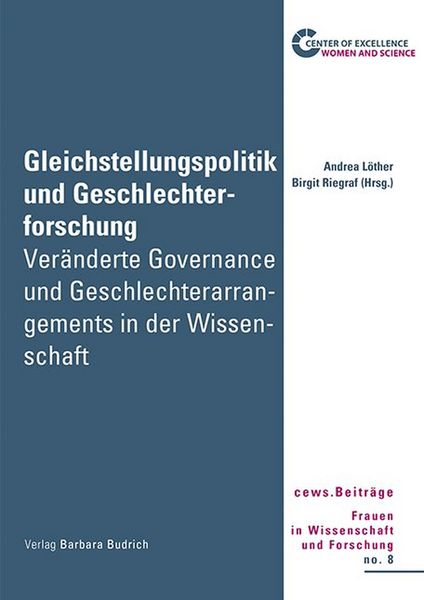 Produktbild: Gleichstellungspolitik und Geschlechterforschung