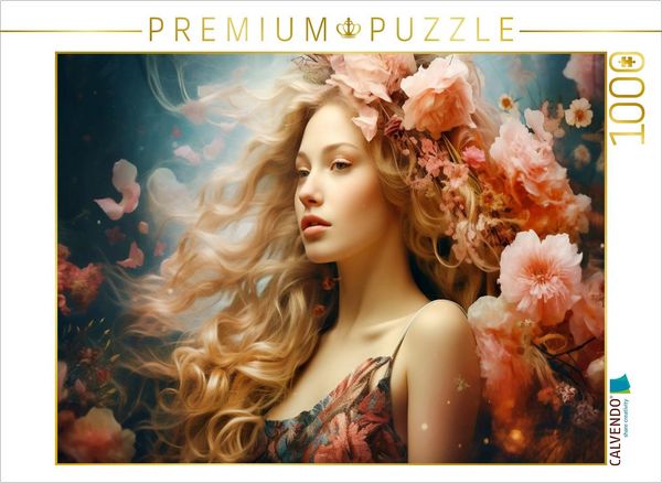 Produktbild: CALVENDO Puzzle Ein Motiv aus dem Kalender "M&auml;rchenhafte Fabelfrauen" | 1000 Teile Lege-Gr&ouml;&szlig;e 64x48cm Foto-Puzzle f&uuml;r gl&uuml;ckliche Stunden