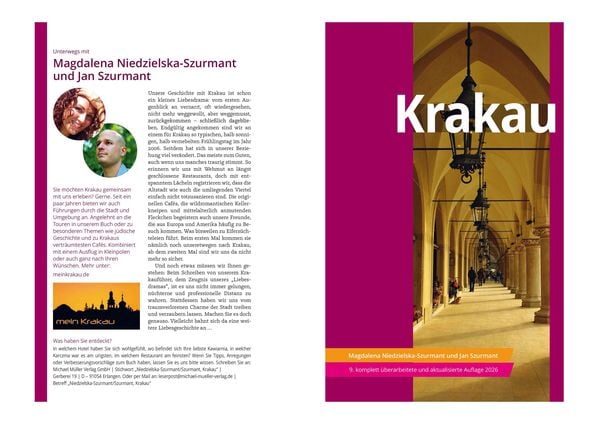 Produktbild: MICHAEL M&Uuml;LLER Reisef&uuml;hrer Krakau MM-City