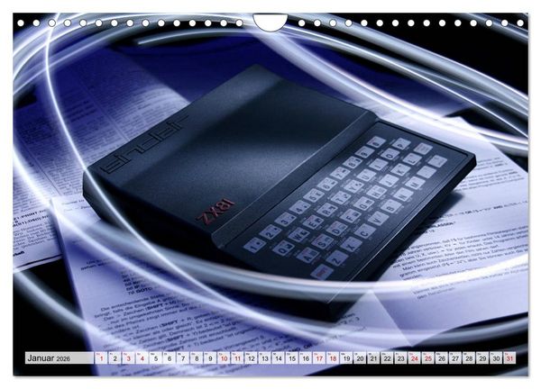 Produktbild: Computer der 80er (Wandkalender 2026 DIN A4 quer), CALVENDO Monatskalender
