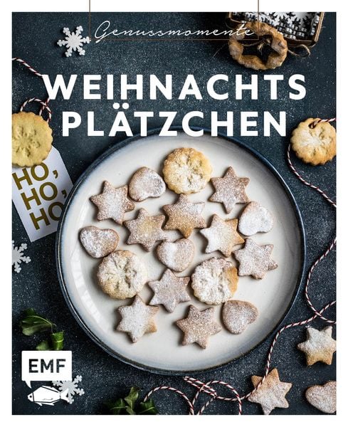 Genussmomente: Weihnachtsplätzchen, Gebundene Ausgabe von Clara Hansemann,Jennifer Mönchmeier, Edition Michael Fischer / EMF Verlag, 978-3-7459-1235-7