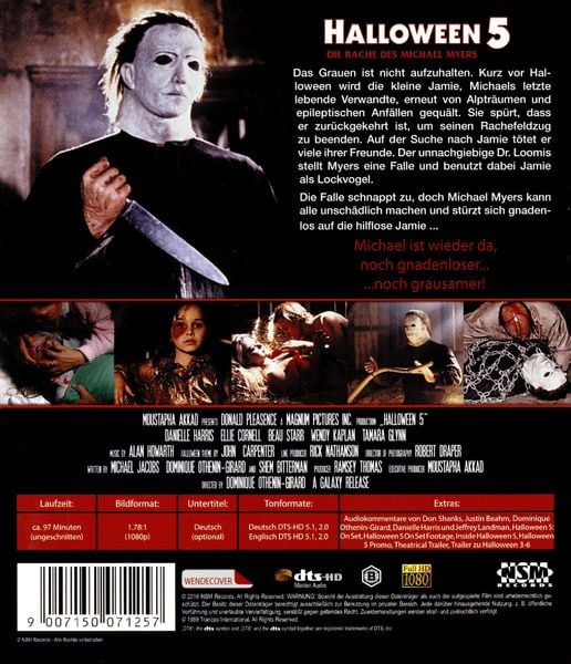 Produktbild: Halloween 5 - Uncut