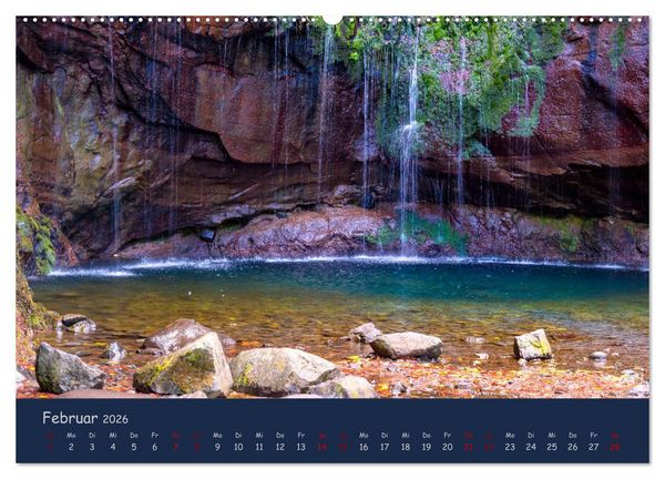 Produktbild: Naturwunder Madeira (hochwertiger Premium Wandkalender 2026 DIN A2 quer), Kunstdruck in Hochglanz