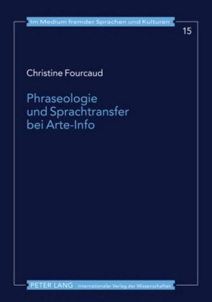 Produktbild: Phraseologie und Sprachtransfer bei Arte-Info