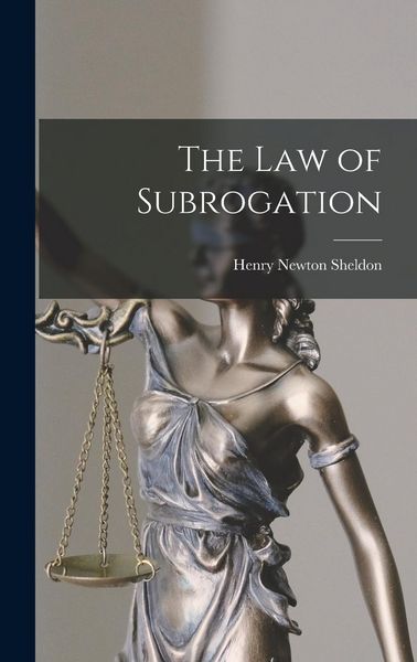 Produktbild: The Law of Subrogation
