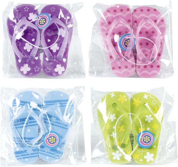 Produktbild: Brunnen Radierer FlipFlops 4Farben sortiert
