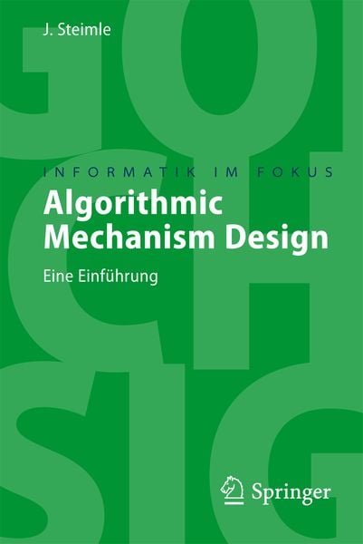 Produktbild: Algorithmic Mechanism Design