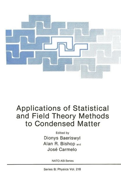 Produktbild: Applications of Statistical and Field Theory Methods to Condensed Matter