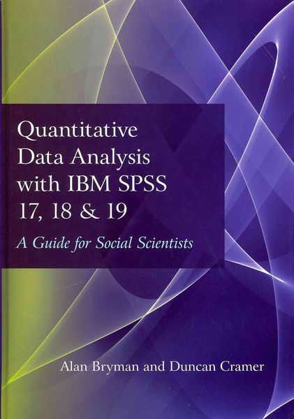 Produktbild: Quantitative Data Analysis with IBM SPSS 17, 18 & 19
