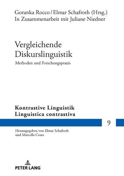 Produktbild: Vergleichende Diskurslinguistik. Methoden und Forschungspraxis