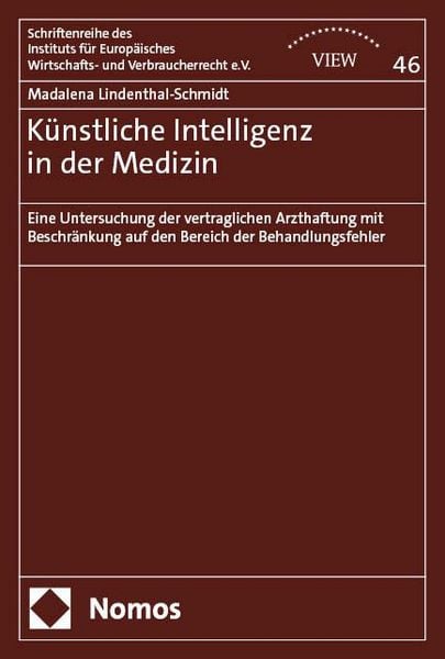 Produktbild: K&uuml;nstliche Intelligenz in der Medizin