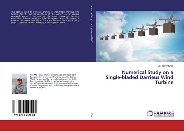 Produktbild: Numerical Study on a Single-bladed Darrieus Wind Turbine
