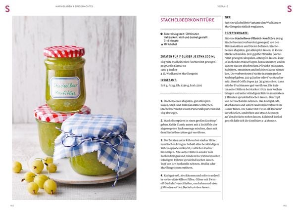 Produktbild: Marmeladen & Eingemachtes von A&ndash;Z